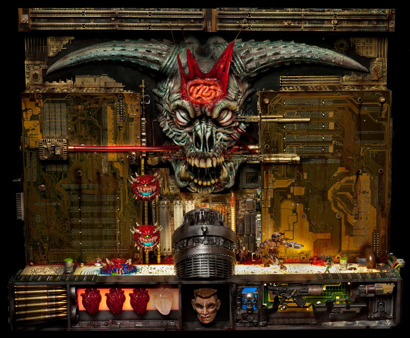 Illustration for article titled Artist Turns Doom II's Final Level Into $6,000 Sculpture
